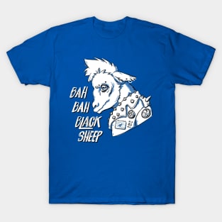 Bah Bah Black Sheep (B&W) T-Shirt
